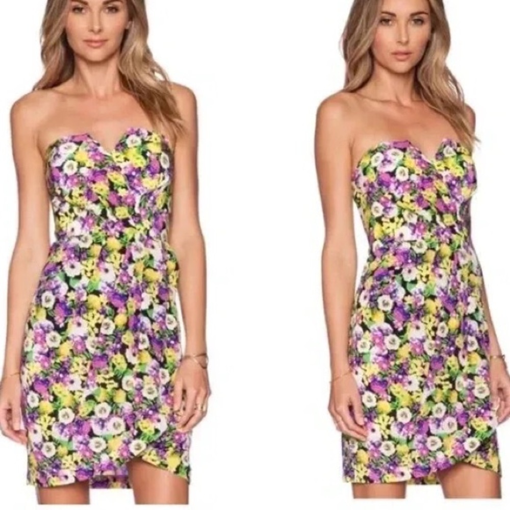 Yumi Kim Date Night Dress in Gardenia Print Size XS NIB